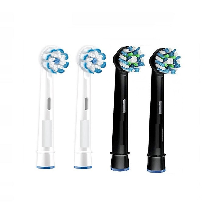 Насадки для електричної зубної щітки ORAL-B CrossBlack&Sensitive 4 шт.