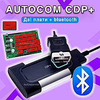 Автосканер для діагностики авто Автоком Autocom двоплатний з Bluetooth реле NEC 5V + програма 2021