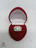 Серебряное кольцо с циркониевой вставкой