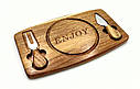 Дошка для нарізки сиру та подачі Enjoy 28*17 см, фото 3