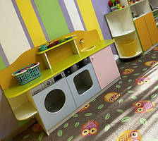 Ігрові дитячі зони, дитячі ігрові стінки