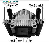 Котушка запалювання MOBILETRON Октавія Тур, Гольф 4, Пассат Б5, Поло, Лупо, Джетта, Ауді А32905106B