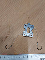 Макушник свинцевий квадратний 40 грамів у зборі