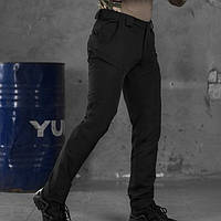 Мужские черные брюки койот Patriot stretch cotton тактические штаны эластичные с высоким поясом XL ukr