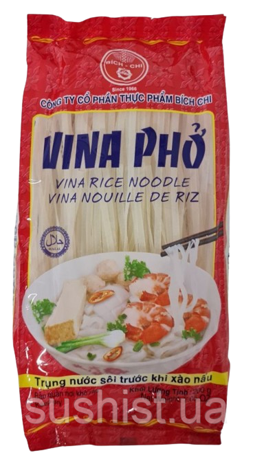 Локшина рисова 3,5 мм BICH-CHI 200 г, фото 1