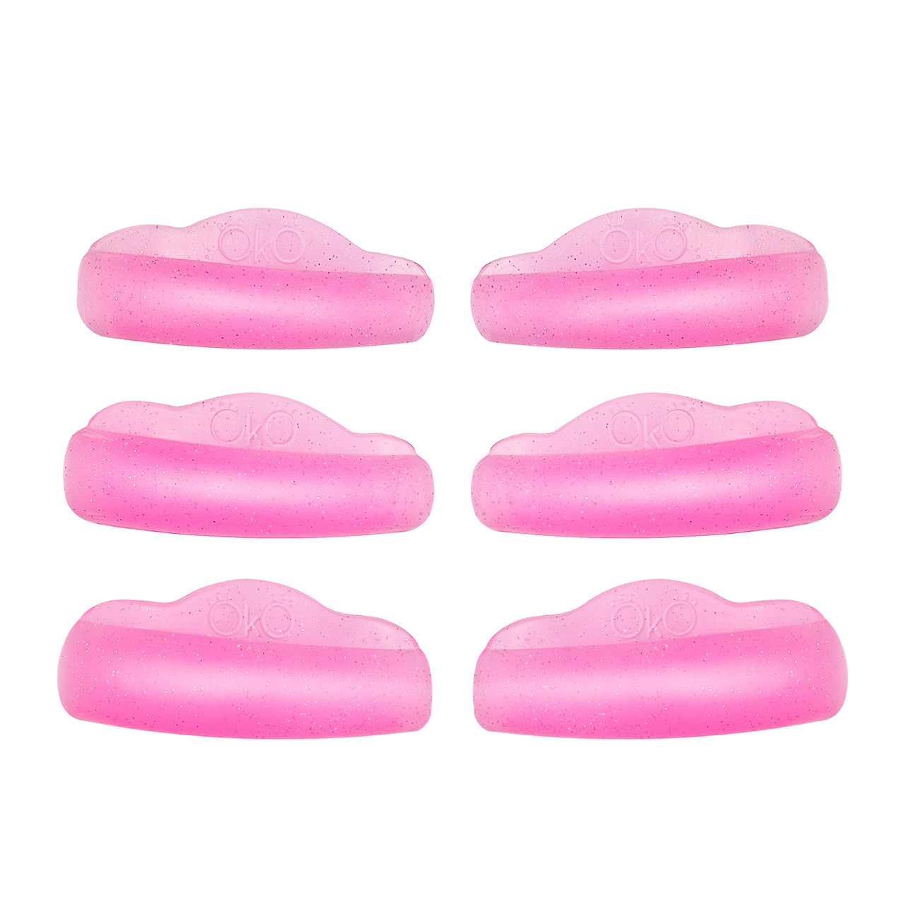 Валики для ламінування вій «OkO Hollywood Pink», 3 пари