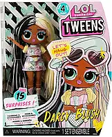 Кукла ЛОЛ Твинс Дарси Блаш 15 сюрпризов L.O.L. Surprise! Tweens Series 4 Fashion Doll Darcy Blush