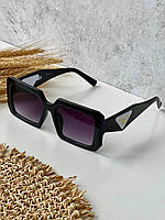 Чёрные оригинальные очки Prada Прада