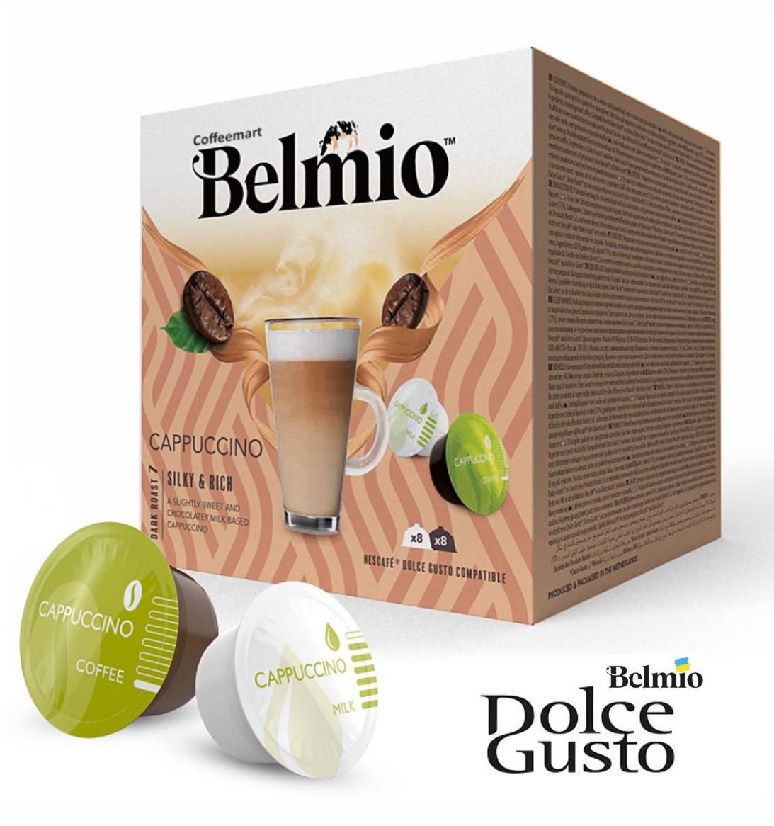 Кава в капсулах Belmio Dolce Gusto Cappuccino (16 шт.)