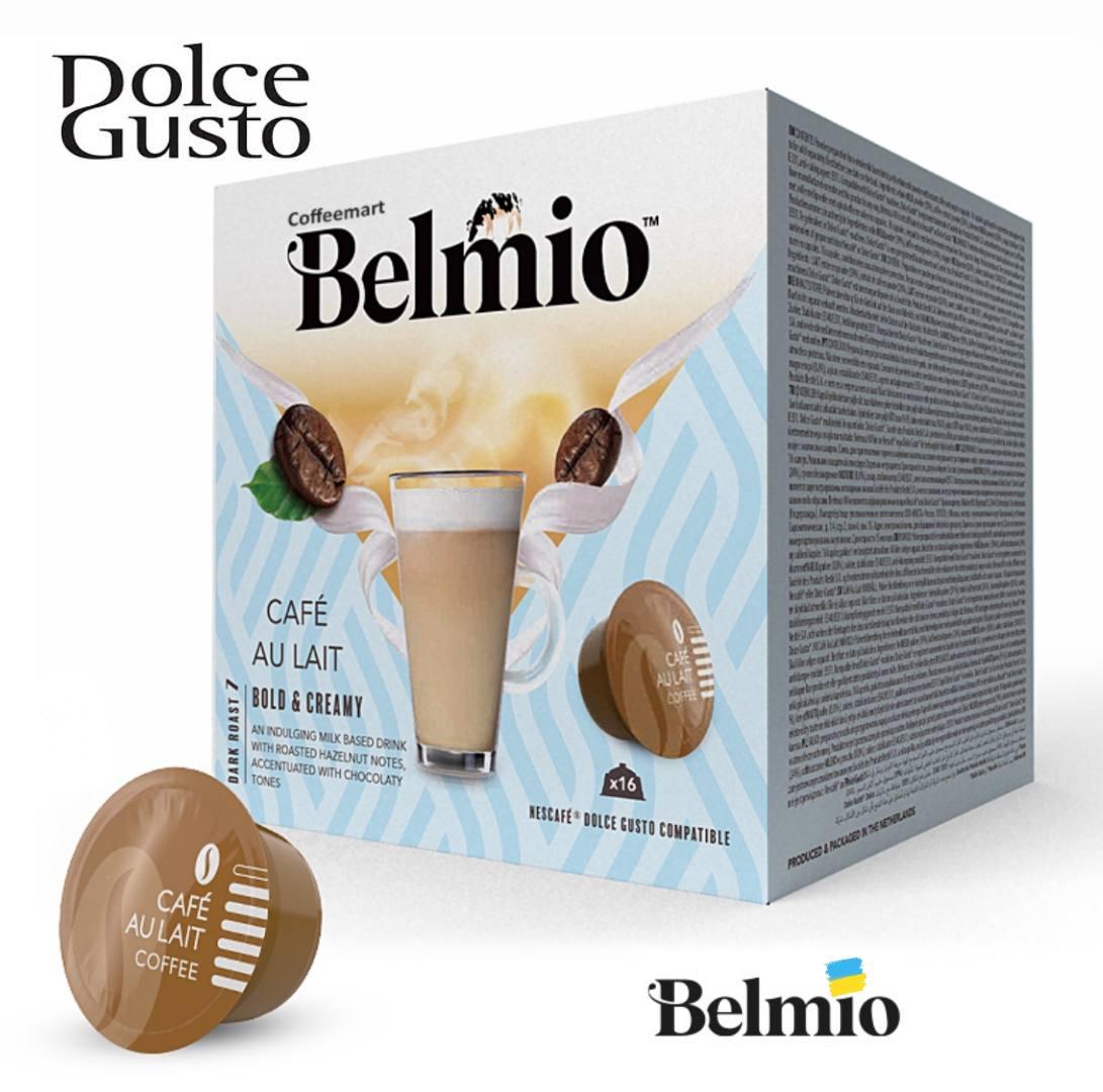 Кава в капсулах Belmio Dolce Gusto Cafe au Lait (16 шт.)