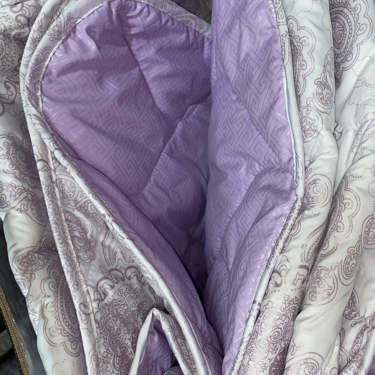 Ковдра літня двоспальна 175*215 см. Фабрична стьобана сертифікована ковдра ODA, фото 1