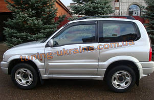 Дефлектори вікон (вітровики) для Suzuki Grand Vitara 1998-2005