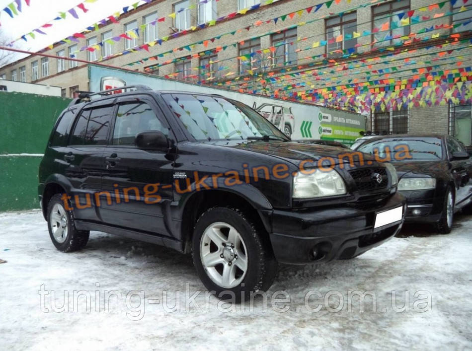 Дефлектори вікон (вітровики) COBRA-Tuning SUZUKI ESCUDO 5D 1998-2005