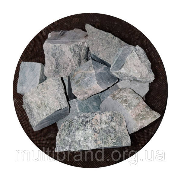 Каміння для сауни Нефрит колото-пиляне 5-12 см (10кг)