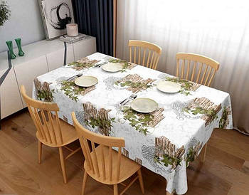 Клейонка на стіл Dariana 1.37х20 м тришарова STS5372-1