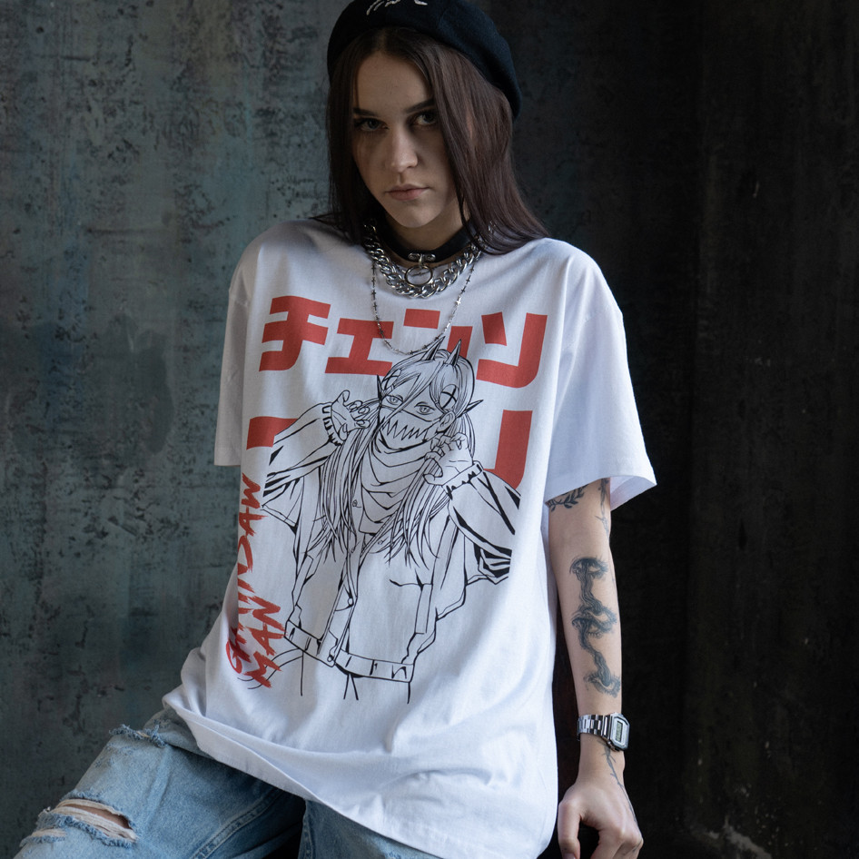 Футболка Cult - Chainsaw Man - Chi no majin