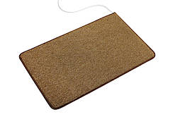 Інфрачервоний килим із підігрівом для ніг Тріо 150 x 60 см коричневий 01801.Хіт!