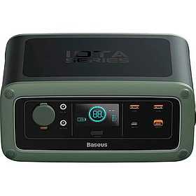 Портативна зарядна станція Baseus ioTa Series Portable Power Station 450W DE/EU 220V Cold PPYT010206 Green