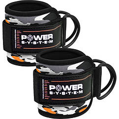 Манжети на щиколотку Power System PS-3470 Ankle Strap Camo Grey/Black