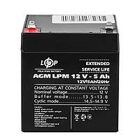 Аккумулятор LogicPower AGM LPM 12V – 5 Ah