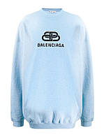 Свитшот Balenciaga Blue BB Logo Sweatshirt.