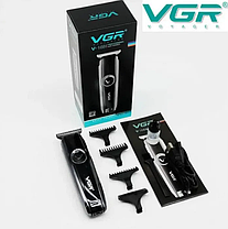 Машинка для стрижки VGR-168, Дротовий тример для волосся, фото 3