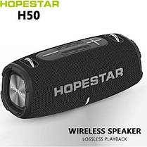 Бездротова колонка Bluetooth Hopestar H50, Портативна колонка з вологозахистом, фото 5