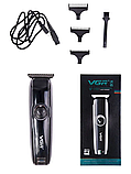 Машинка для стрижки VGR-168, Дротовий тример для волосся, фото 4