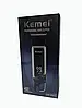 Машинка для стрижки волосся KEMEI KM-3297, Провідний тример для бороди і вусів, фото 10