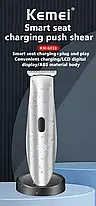 Машинка для стрижки волосся KEMEI KM-6038, Провідний тример для бороди і вусів, фото 4