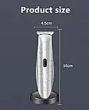 Машинка для стрижки волосся KEMEI KM-6038, Провідний тример для бороди і вусів, фото 8