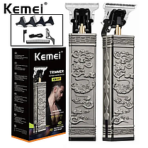 Машинка для стрижки волосся Kemei Vintage KM-H7, Провідний тример для бороди та вусів, фото 3