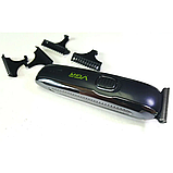 Машинка для стрижки волосся і бороди професійна акумуляторна VGR V-020, Тример, фото 10