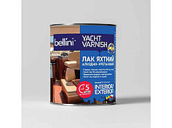 Лак 0,75л яхтний алкідно-уретановий Безбарвний ТМ BELLINI Solmir