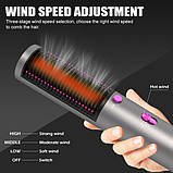 Щітка з гарячим повітрям Ramindong JMJ-189 AND437, Стайлер для укладання волосся, Гребінець 3 в 1, фото 9