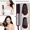 Випрямляч для волосся 2 в 1 Hair Dryer And Styler Straightene XR-8802, Фен щітка 2 в 1, Повітряний стайлер, фото 9