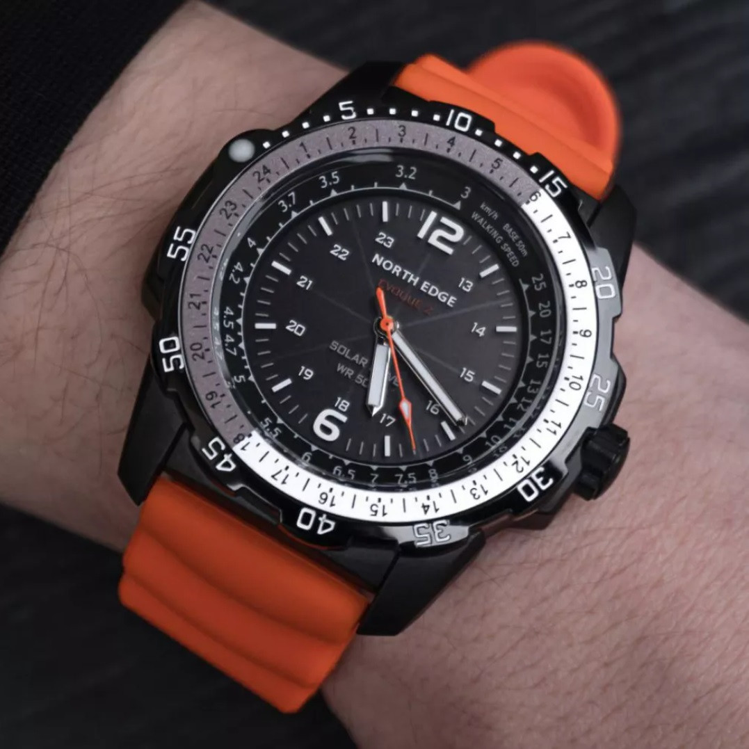 Цифровий годинник North Edge Evoque 2 Solar Drive