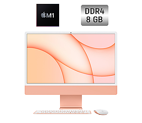 Моноблок Apple iMac M1 2021/ 24" (4480x2520)/ Apple M1/ 8 GB RAM/ 256 GB SSD/, фото 1