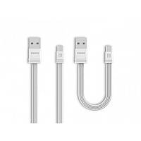 Кабель microUSB 1m+0.16 m white Tengy RC-062m Remax 310042 o