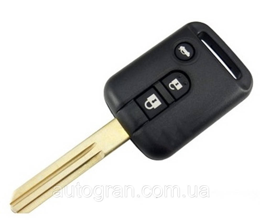 Корпус ключа Nissan 3 кнопки