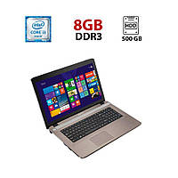 Ноутбук Medion Akoya E7227/ 17.3" (1600x900)/ Core i3-4100M/ 8 GB RAM/ 500 GB HDD/ HD 4600