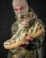 Армейские тактические ботинки мультикам Ботинки материал нубук мультикам Прочные легкие ботинки берцы мультик