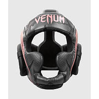 Шлем Venum Elite Boxing Headgear Black/Pink Gold