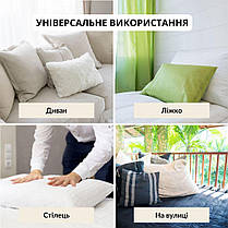 Подушка 70х70 см NORDIC CLASSIC IDEIA антиалергенна біла, фото 4