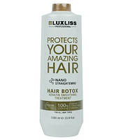 Ботокс для волос Luxliss Hair Botox Keratin Smoothing Treatment-Nano Straight 1000 мл 50 мл розлив