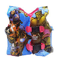 Детский надувной жилет "Мстители" Intex LA17001-1, 40 см