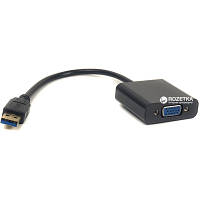 Переходник USB 3.0 M to VGA F PowerPlant (CA910380) m