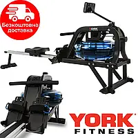 Тренажер для греблі York Fitness 1000 WATER RESISTANT / 5 тренувальних програм