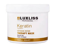 Maска для домашнего ухода за волосами Luxliss Keratin Repair Therapy Маск 400 мл