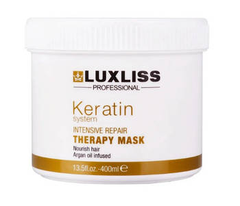 Maска для домашнього догляду за волоссям Luxliss Keratin Repair Therapy Маsk 400 мл